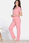 Zivame Cotton Tencel Pyjama Set - Pink Icing — thumbnail 2